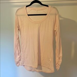 CALIA by Carrie Underwood Light Pink Long Sleeve Top